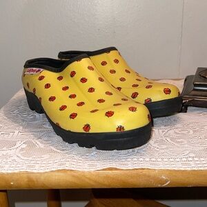 Yellow Women's Winter & Rain Boots